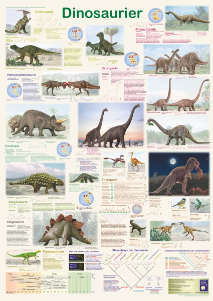 Poster "Dinosaurier "